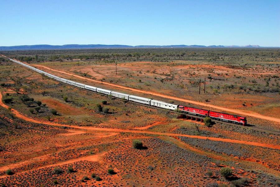 The Ghan – Zugreise durch den roten Kontinent